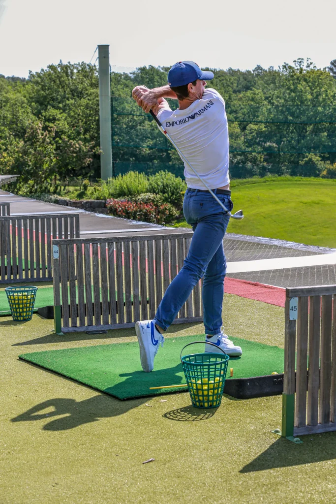 Golf corporate extérieur — reportage événement entreprise Var