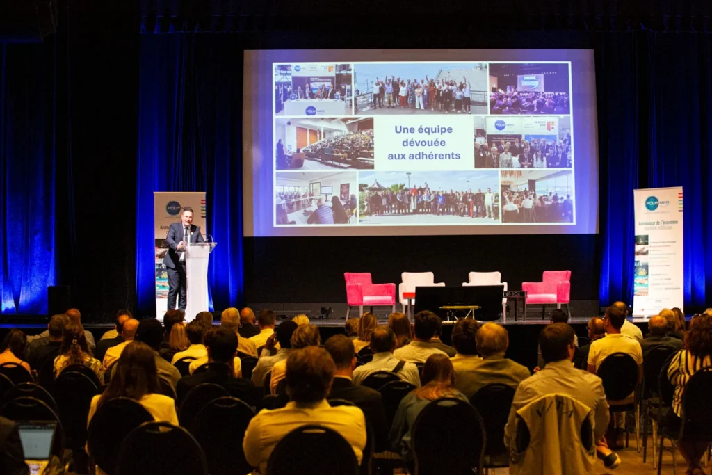 Conférence professionnelle — reportage événement corporate Var