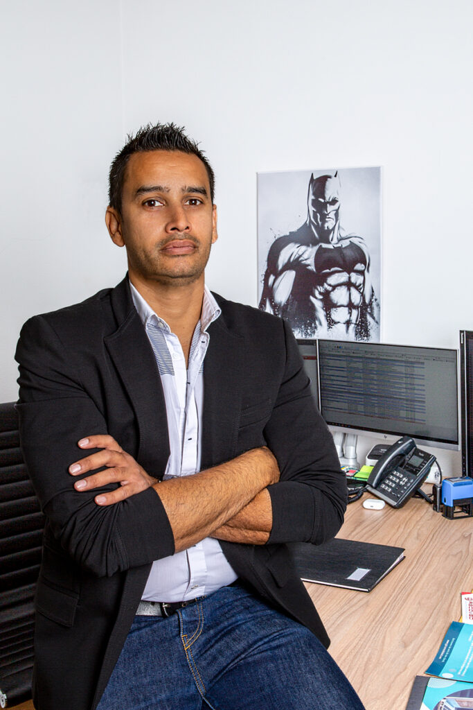 portrait de dirigeant - chef d'entreprise coporate